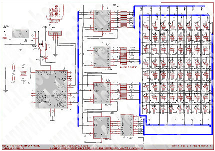 SN74HC595 RGB LED Controller Schematic