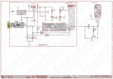 ATtiny85 Schematic
