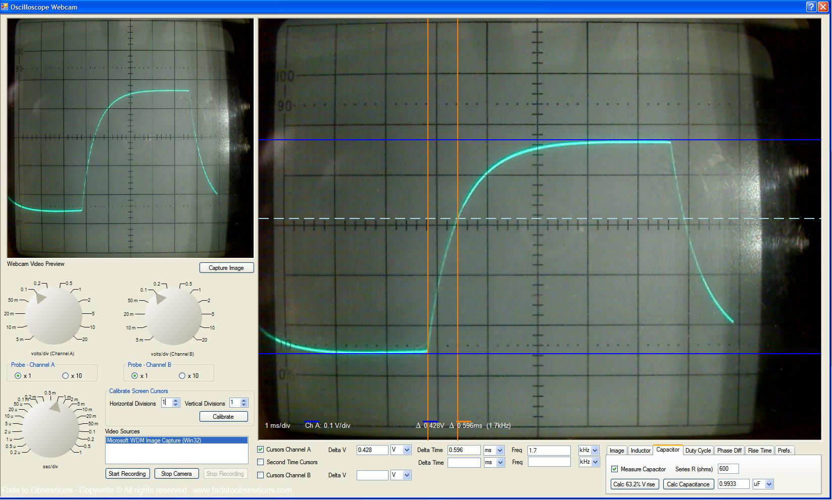 Determining Capacitor Value