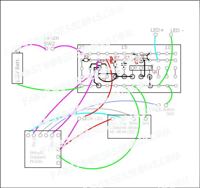 Veroboard Layout