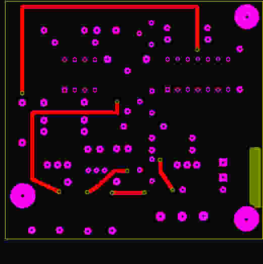 Gaussmeter PCB - Top Copper