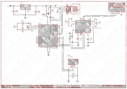 HC-SR04 Basic Schematic
