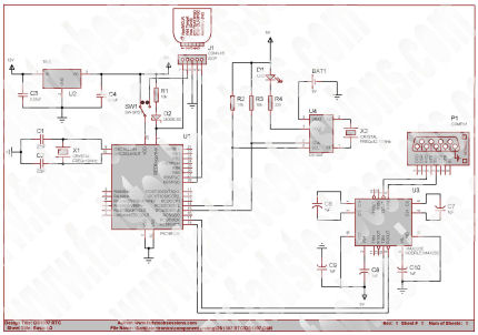 DS1307 Basic Schematic