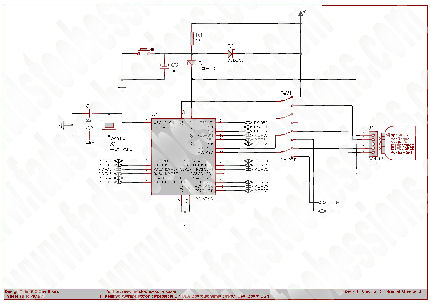 Microcontroller I/O Schematic