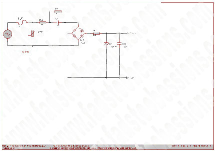Transformerless Supply Schematic