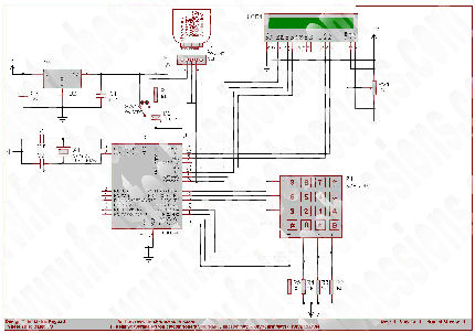 Matrix Keyboard to PIC Schematic