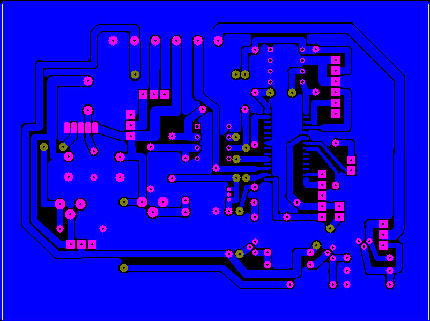 PCB Bottom Copper